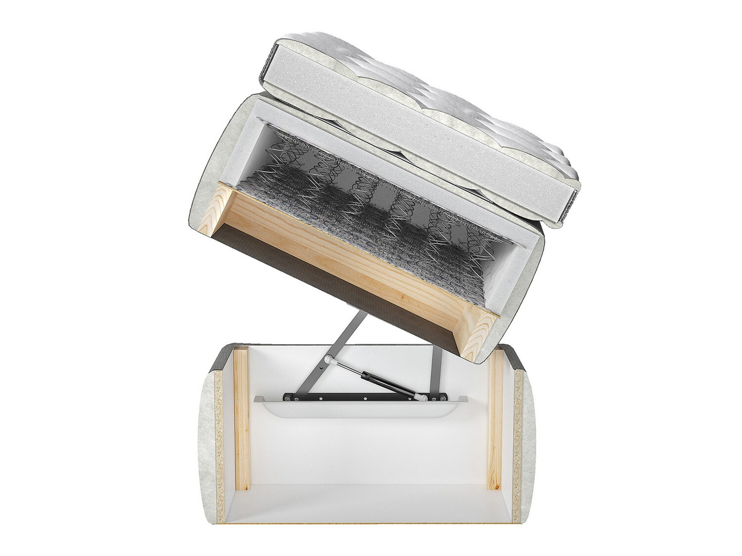Continental bed ComfiDream Aelion (Sawana 80)