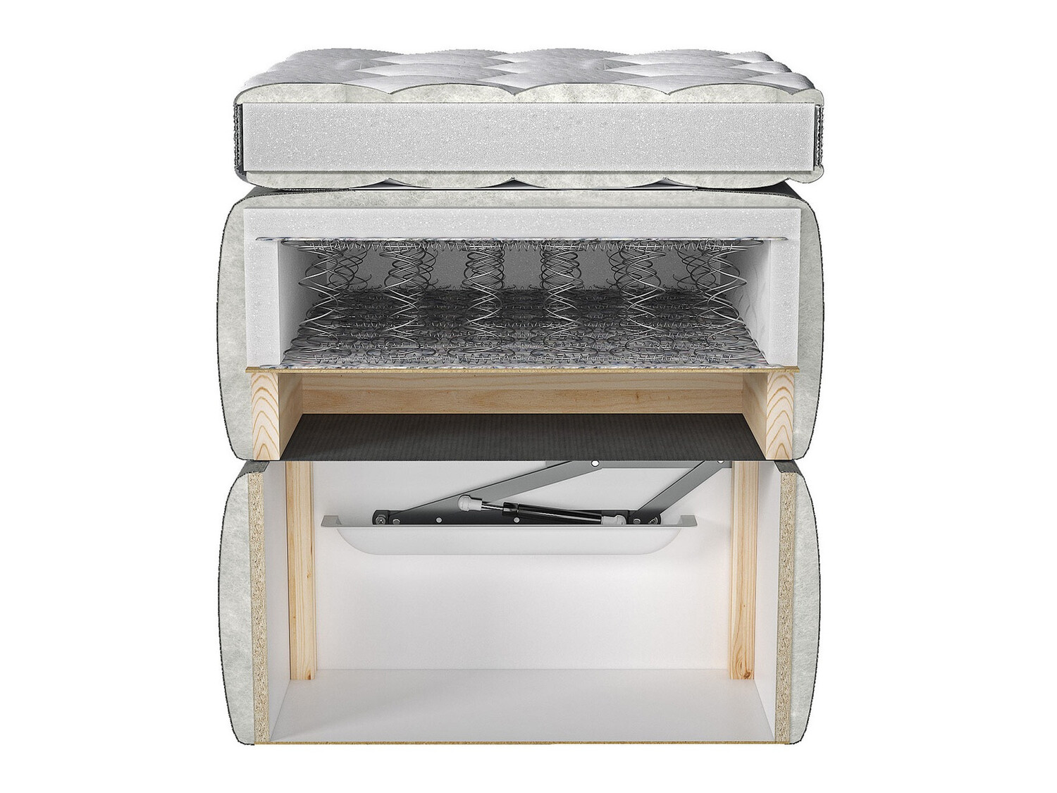 Continental bed ComfiDream Aelion (Sawana 80)
