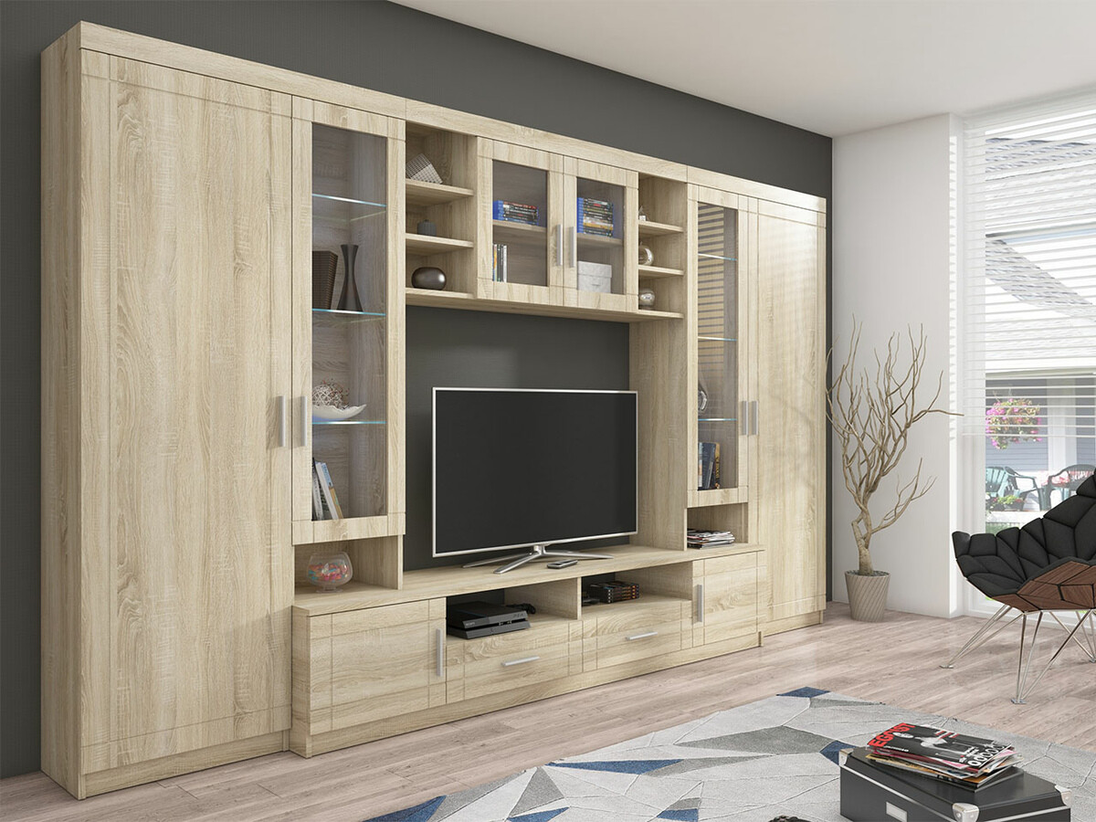 Living room set Bacces (Sonoma oak)