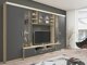 Living room set Tucson 108 (Sonoma oak + Graphite)