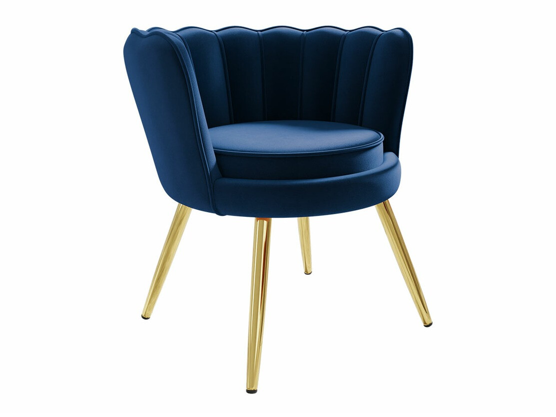 Armchair Comfivo 319 (Blue + Golden)