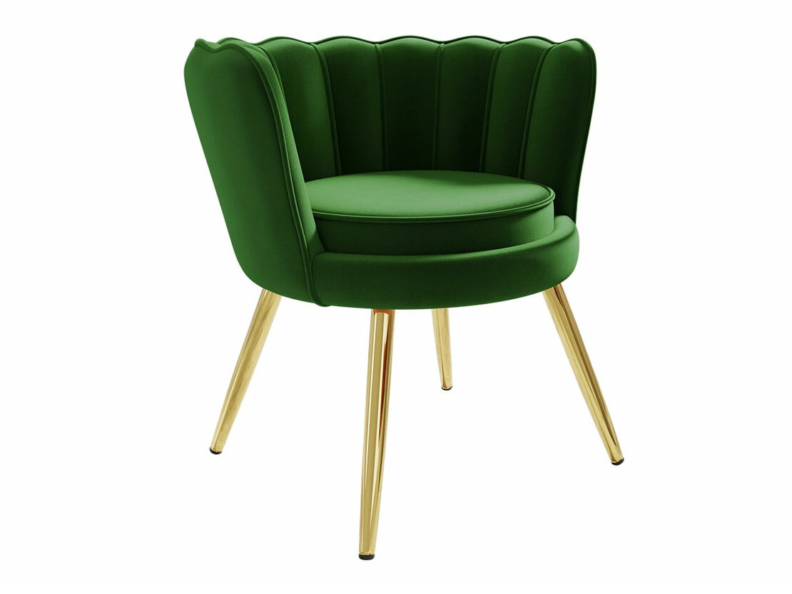 Armchair Comfivo 319 (Green + Golden)