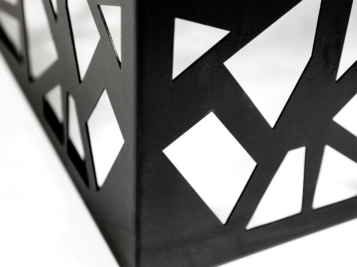 Coffee table Germantown 102 (Matte black + Glossy white)