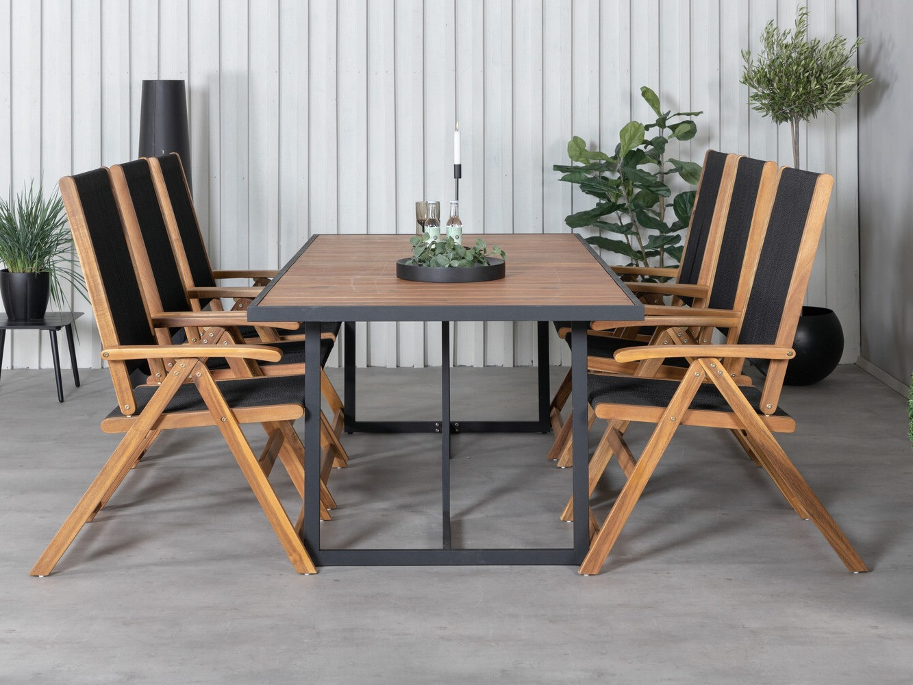 Table and chairs set Dallas 2905