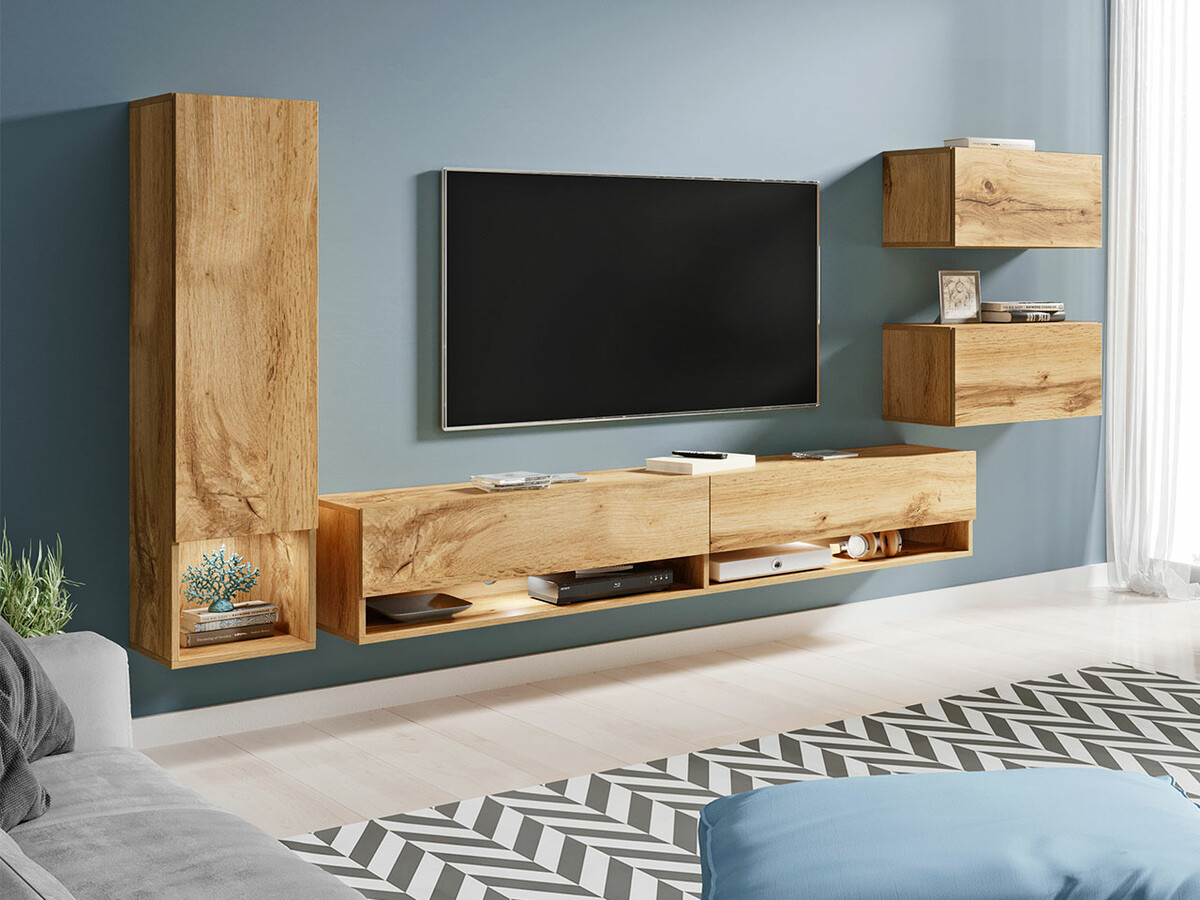 Living room set Sarasota 124 (Wotan Oak)