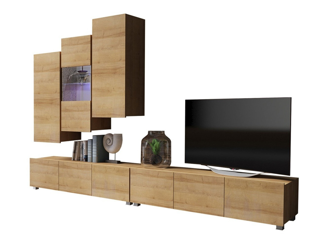 Living room set Remus XVII (Golden oak)