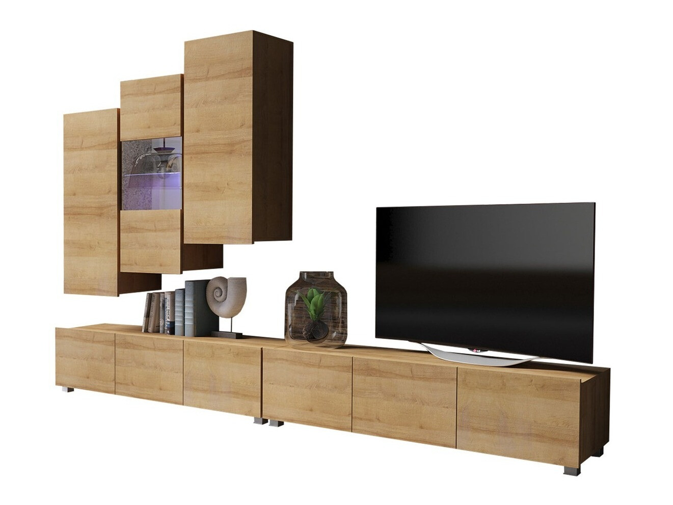 Living room set Remus XVII (Golden oak)