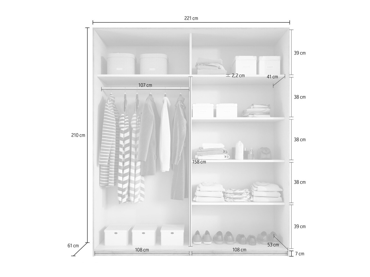 Wardrobe Levruvu 102