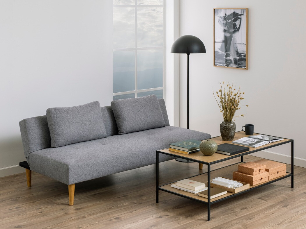 Sofa bed Norsica 371 (Light grey)