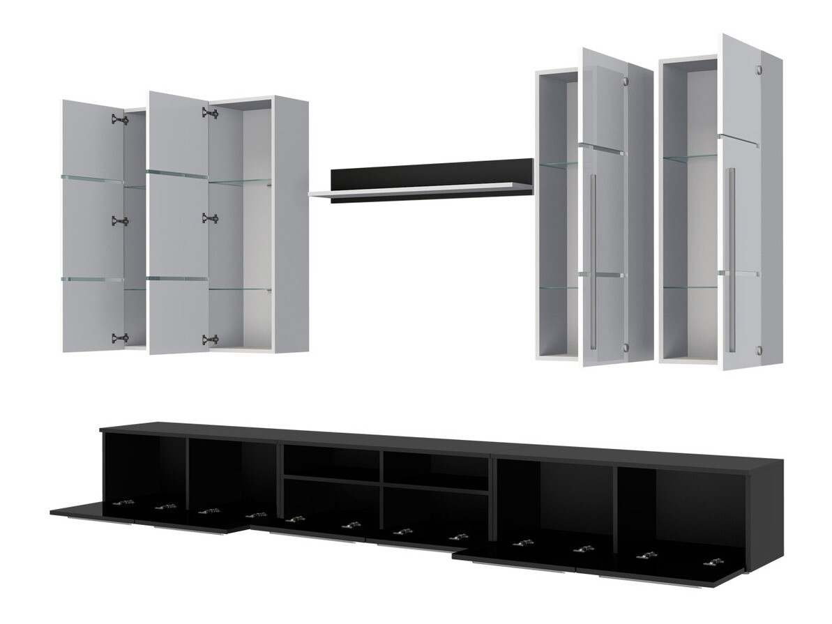 Living room set Flos (White + Glossy white)