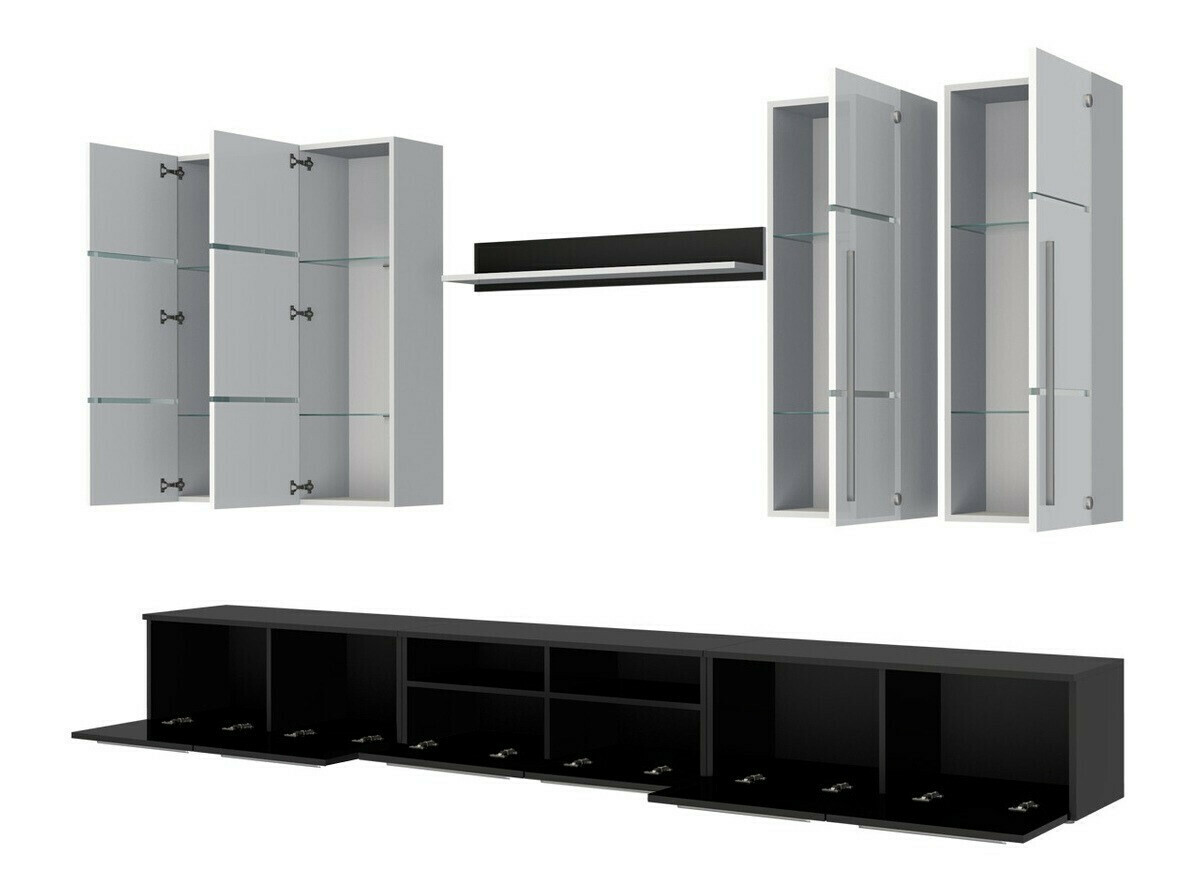 Living room set Flos (White + Glossy white)