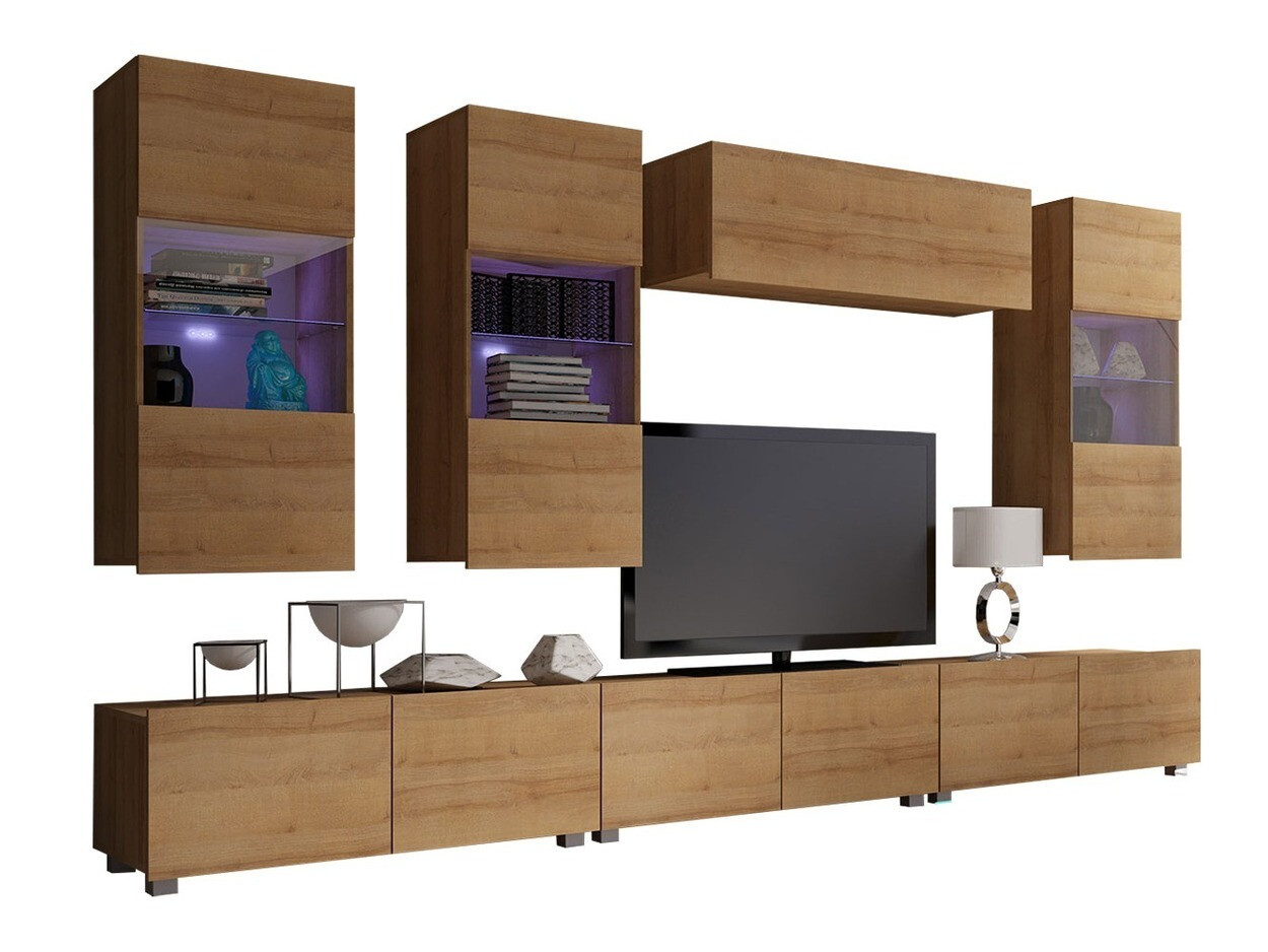 Living room set Remus XI (Golden oak)
