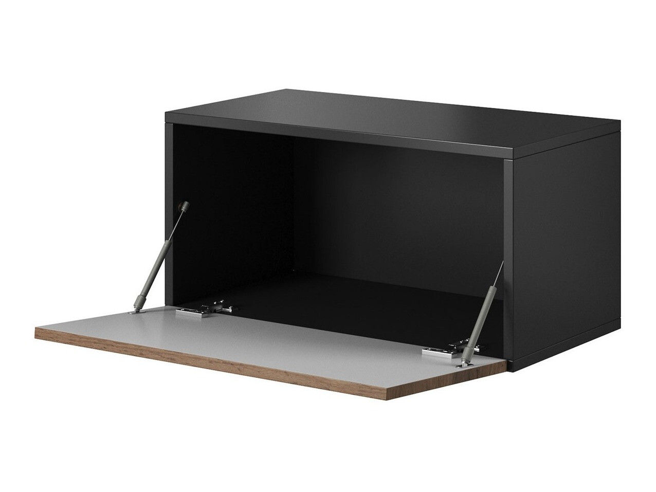 TV stand Corbele 102 (Anthracite + Wotan Oak)