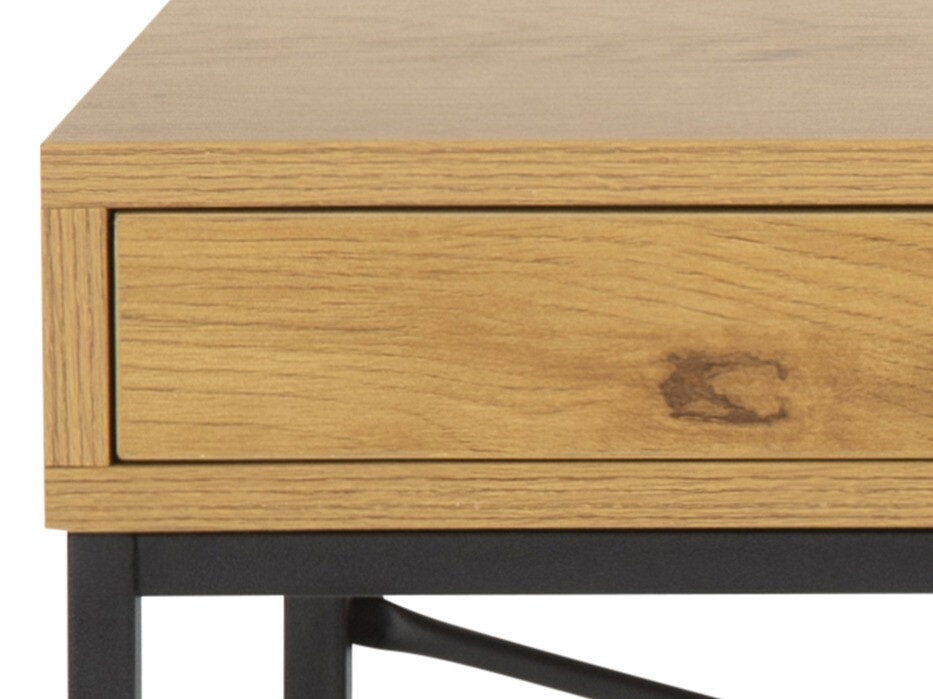 Desk Norsica Sevferi 190 (Black + Wild oak)