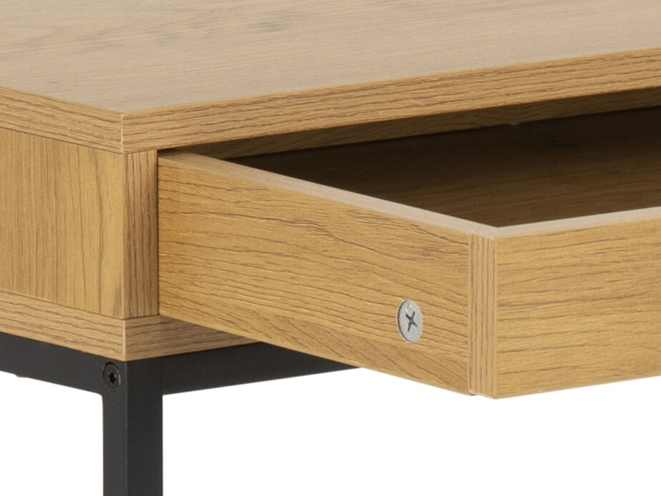 Desk Norsica Sevferi 190 (Black + Wild oak)