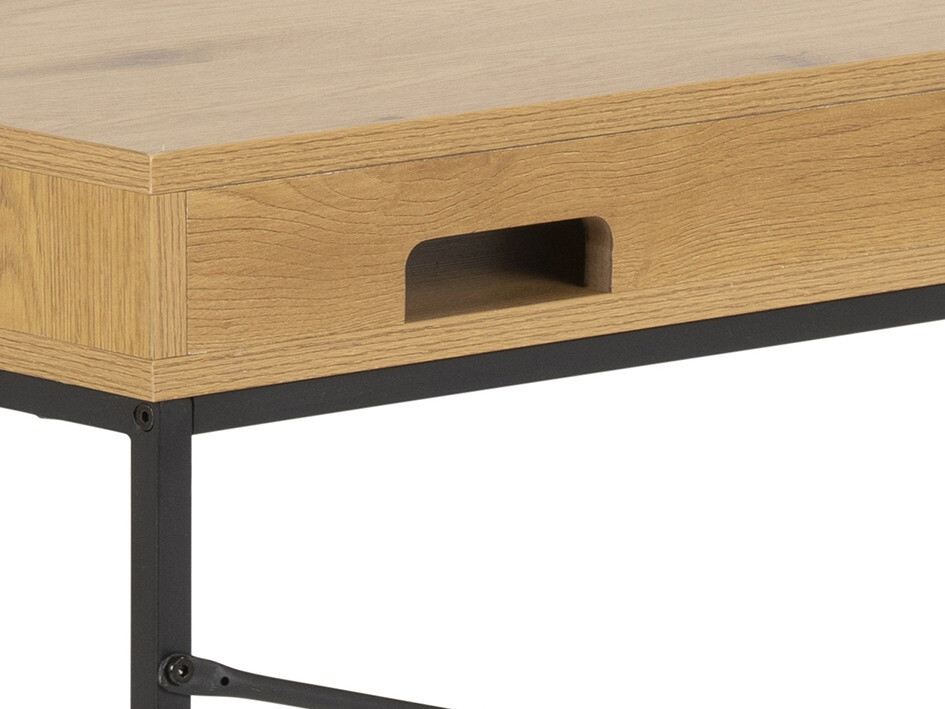 Desk Norsica Sevferi 190 (Black + Wild oak)