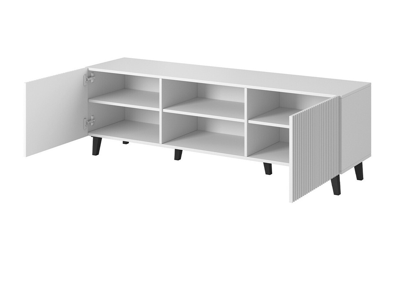 TV stand Dicto (Black + Golden)
