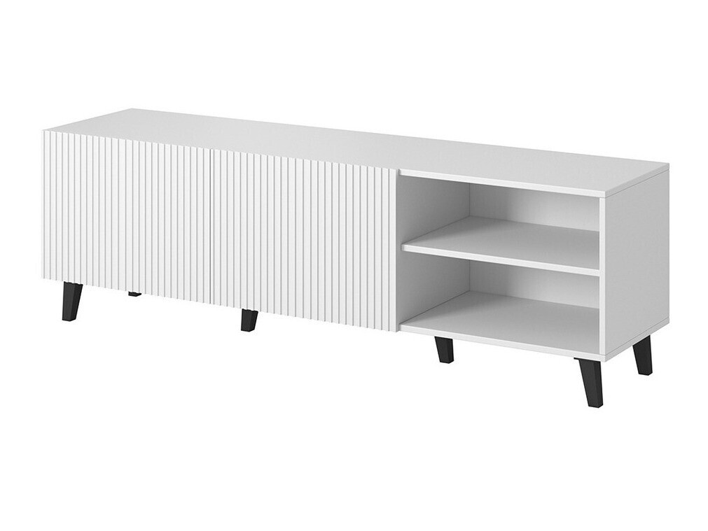 TV stand Dicto (White + Black)