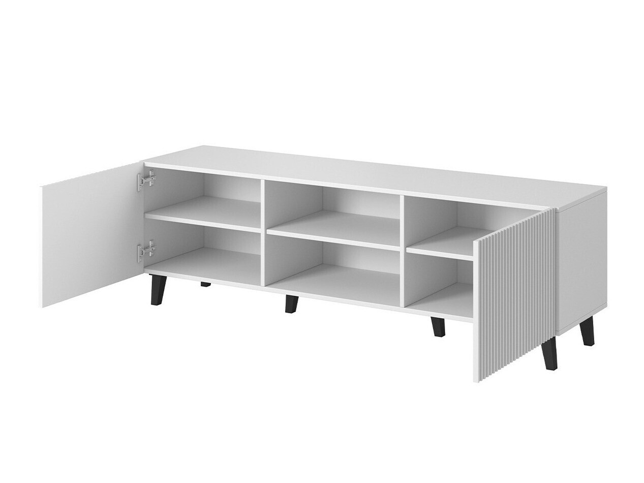 TV stand Dicto (White + Black)