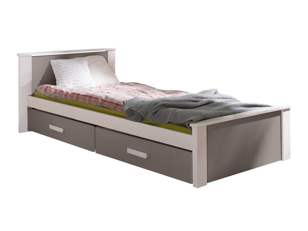 Bed Henderson 116 (White + Trufel)