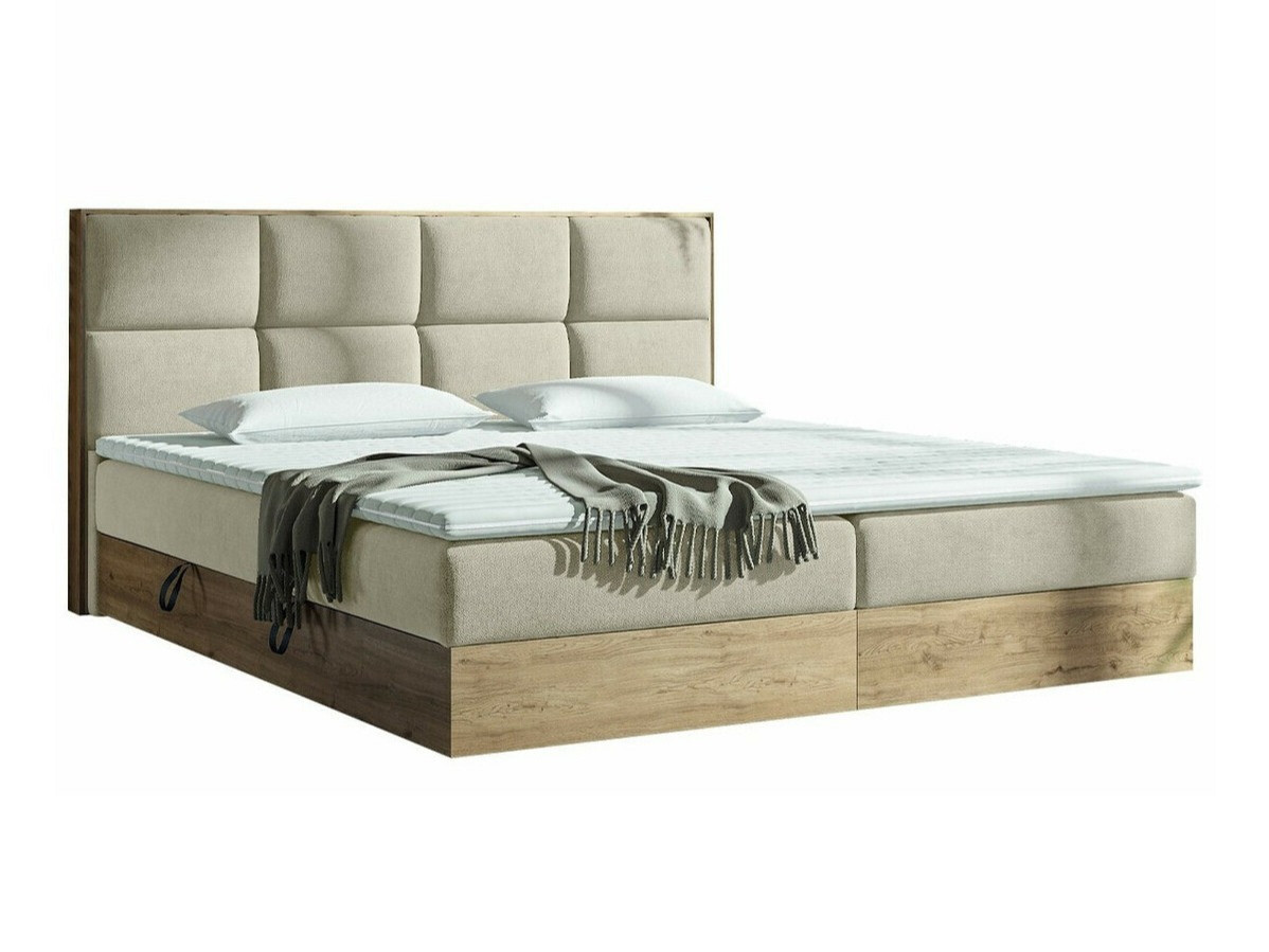 Continental bed ComfiDream Miraena (Golden oak + Soro 21)