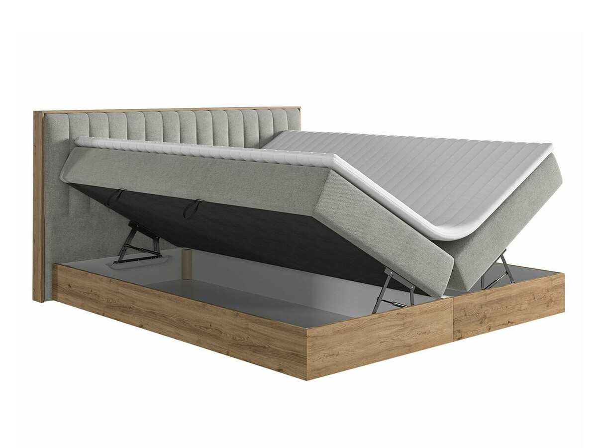 Continental bed ComfiDream Odelra (Golden oak + Soro 100)