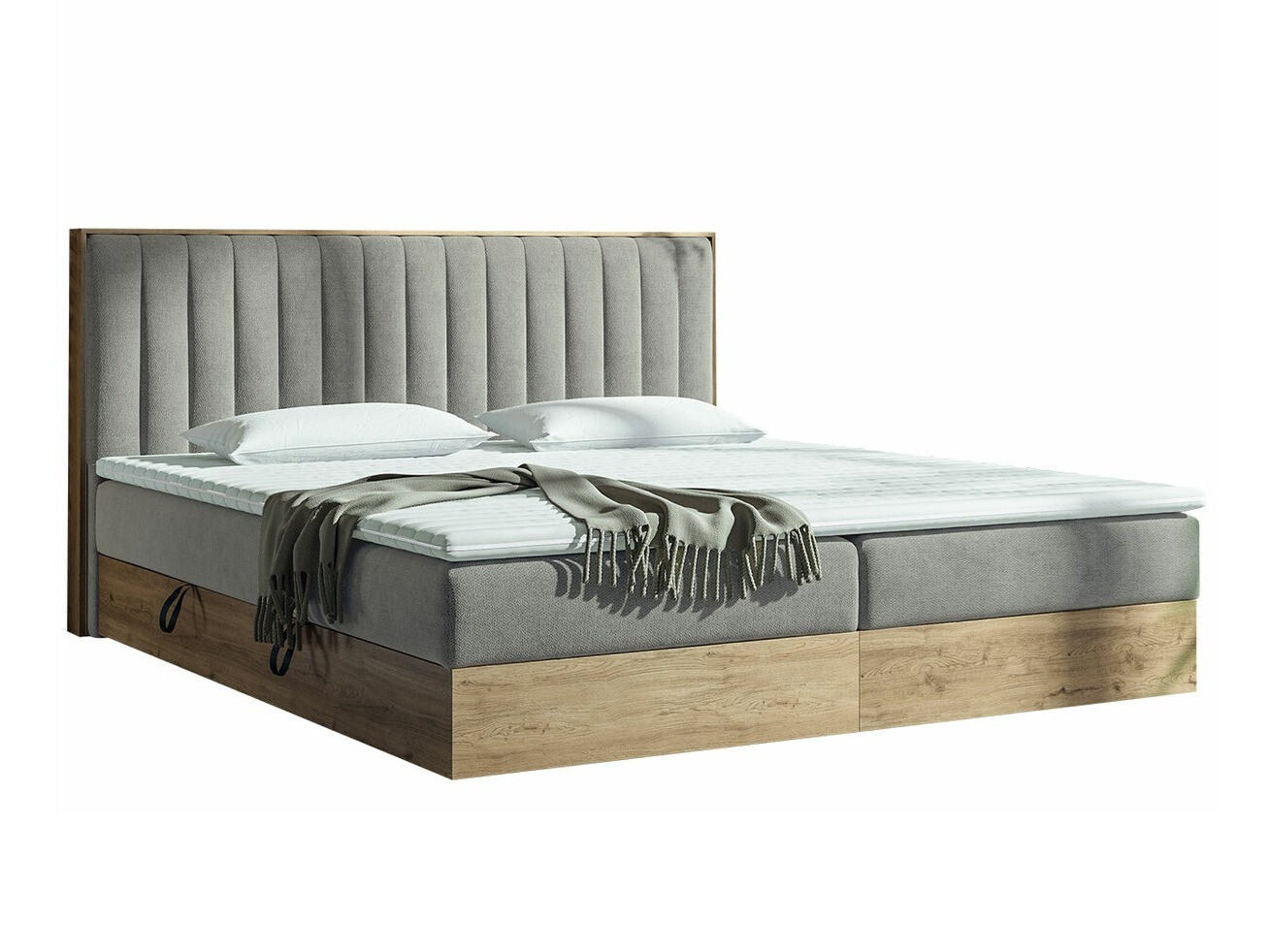 Continental bed ComfiDream Odelra (Golden oak + Soro 90)