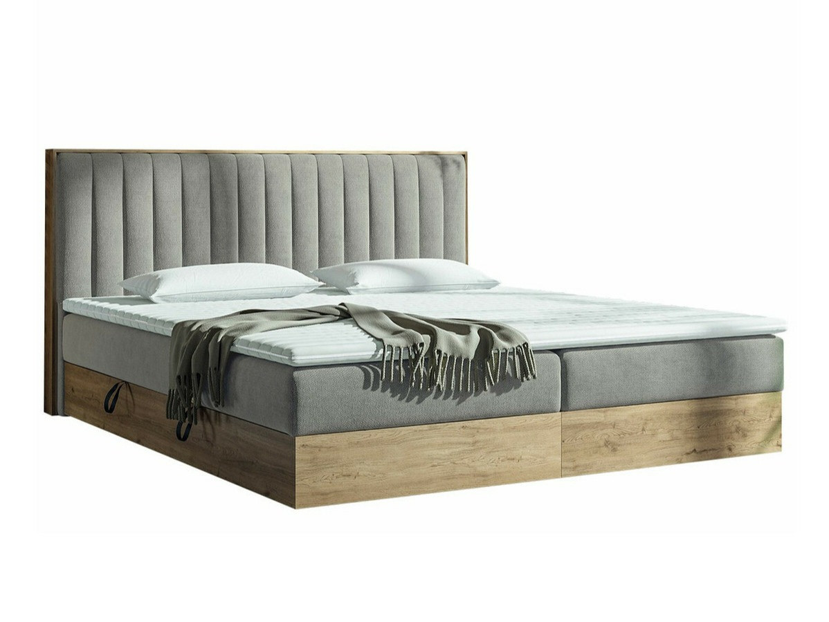 Continental bed ComfiDream Odelra (Golden oak + Soro 90)