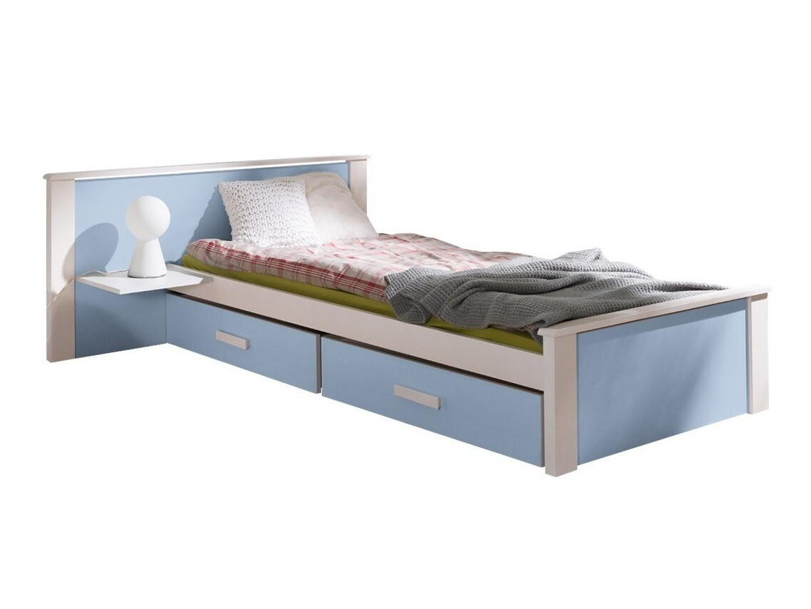 Bed Henderson 118 (White + Blue)