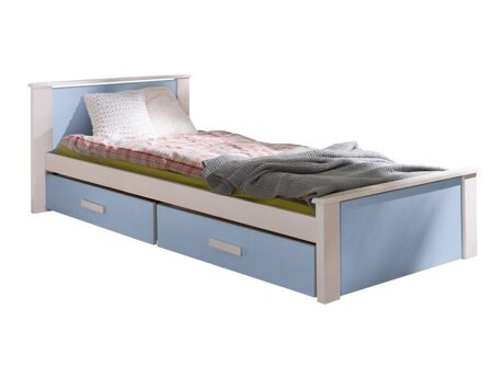 Bed Henderson 115 (White + Blue)