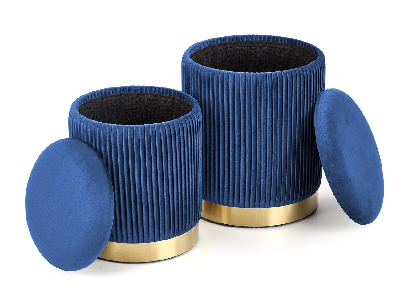 Ottoman set Houston 1153 (Dark blue)