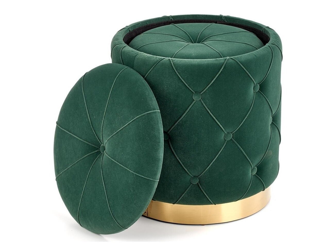 Ottoman set Houston 1154 (Dark green)