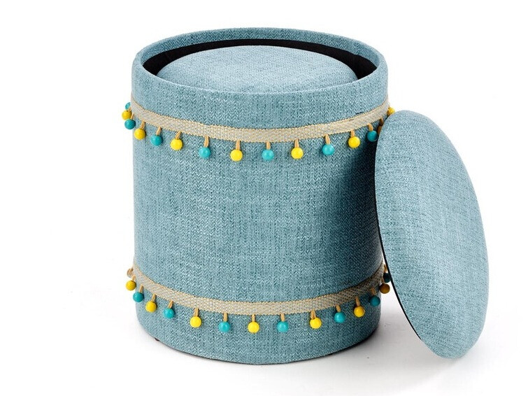 Ottoman set Houston 1155 (Light blue)