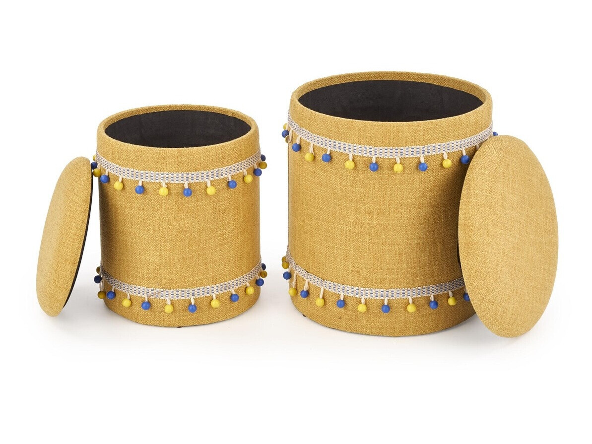 Ottoman set Houston 1155 (Yellow)