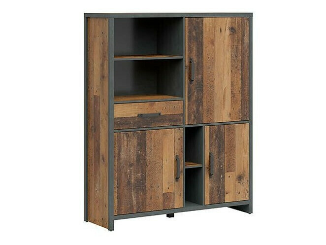 Bookcase Belsera 108 (Brown + Matera grey)