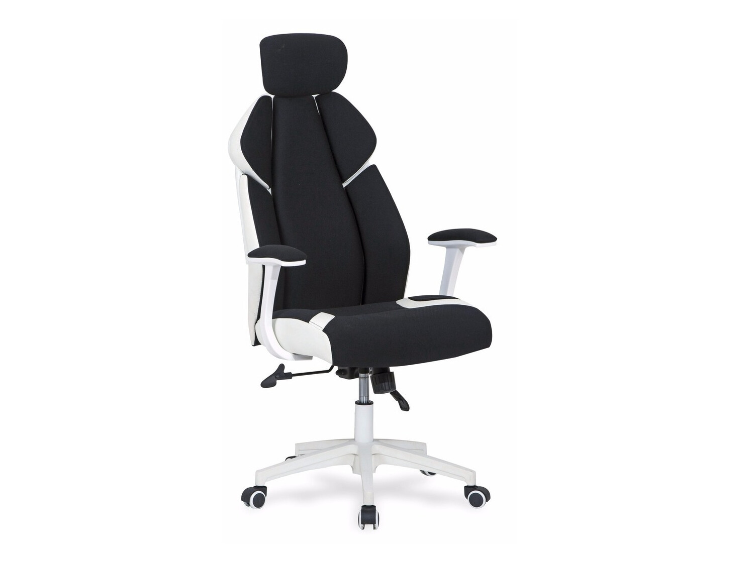 Office chair Houston 1492 (Black + White)