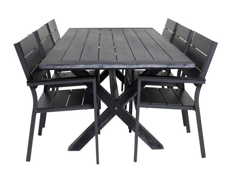 Table and chairs set Dallas 3128