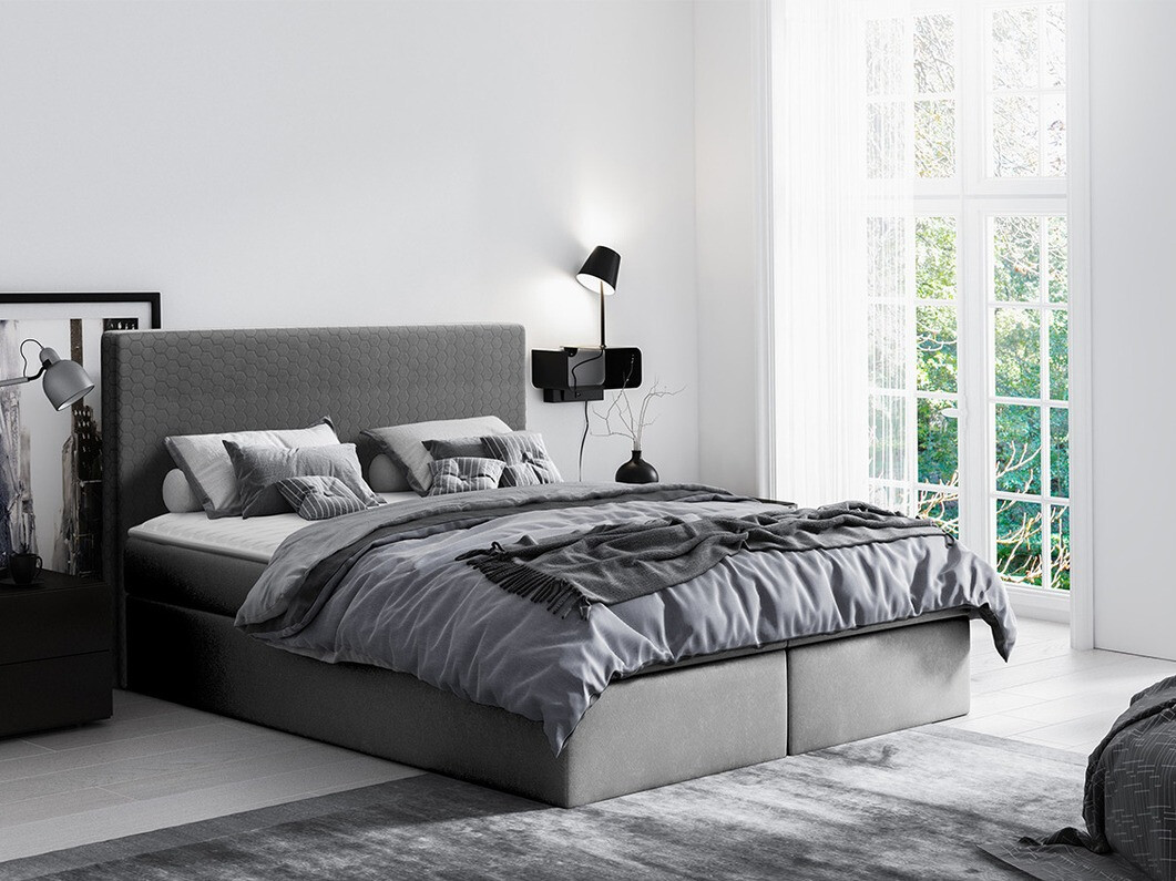 Continental bed Baltimore 126 (Velluto 16)