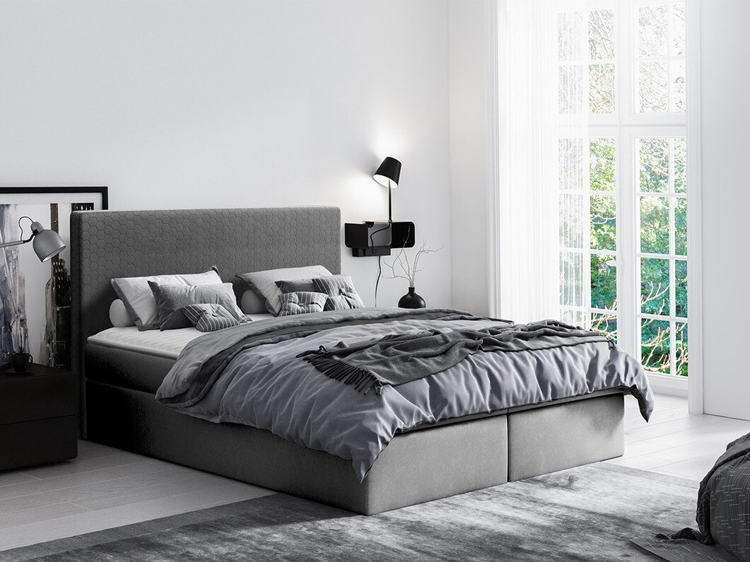 Continental bed Baltimore 126 (Velluto 16)