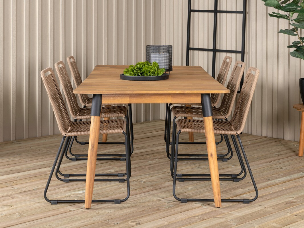 Table and chairs set Dallas 2879