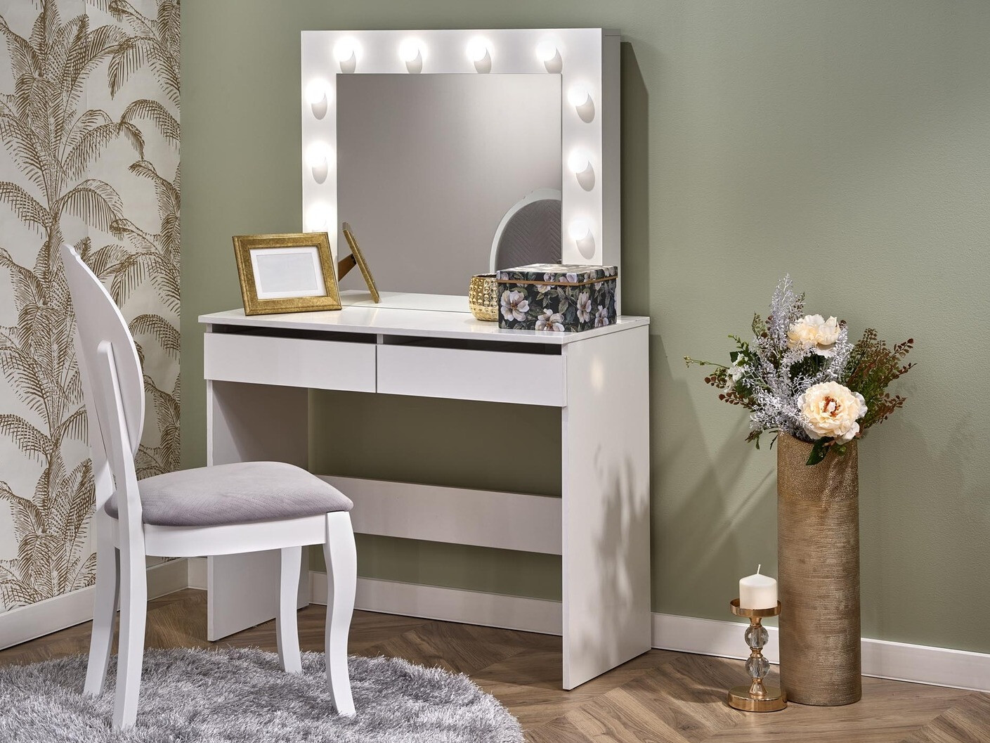 Dressing table Houston Gaudium (White)