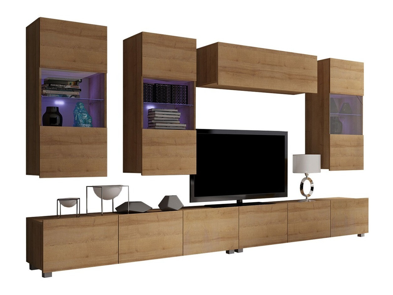 Living room set Remus V (Golden oak)