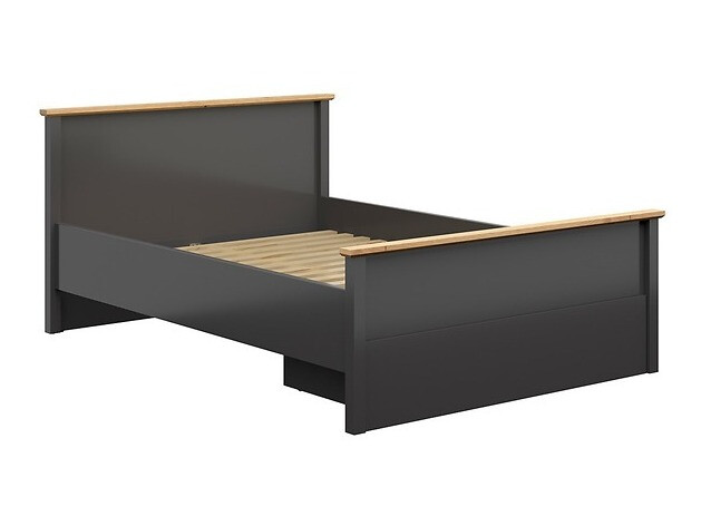 Bed Sordoro 109 (Graphite + Artisan oak)