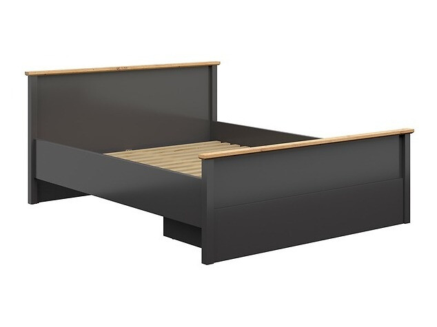 Bed Sordoro 110 (Graphite + Artisan oak)