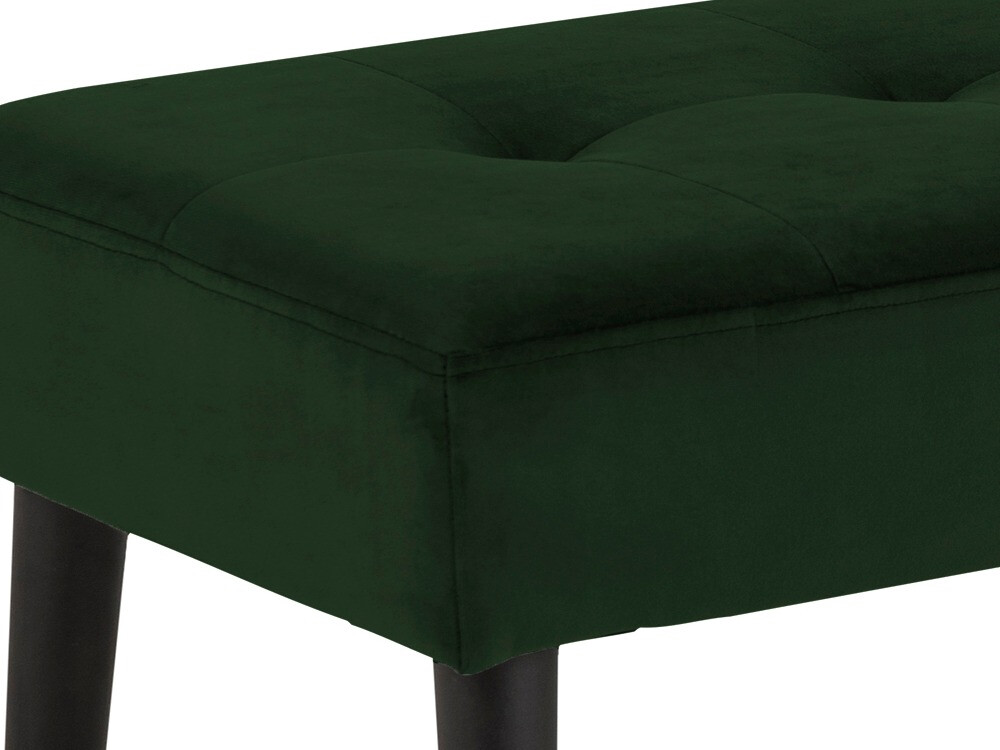 Upholstered bench Norsica 326 (Dark green)