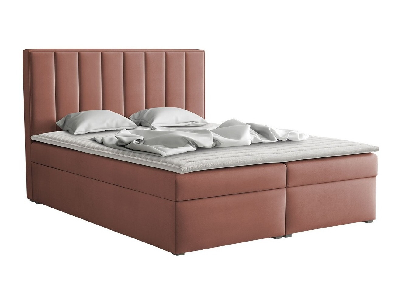 Continental bed Pomona 116 (Magic velvet 2258)