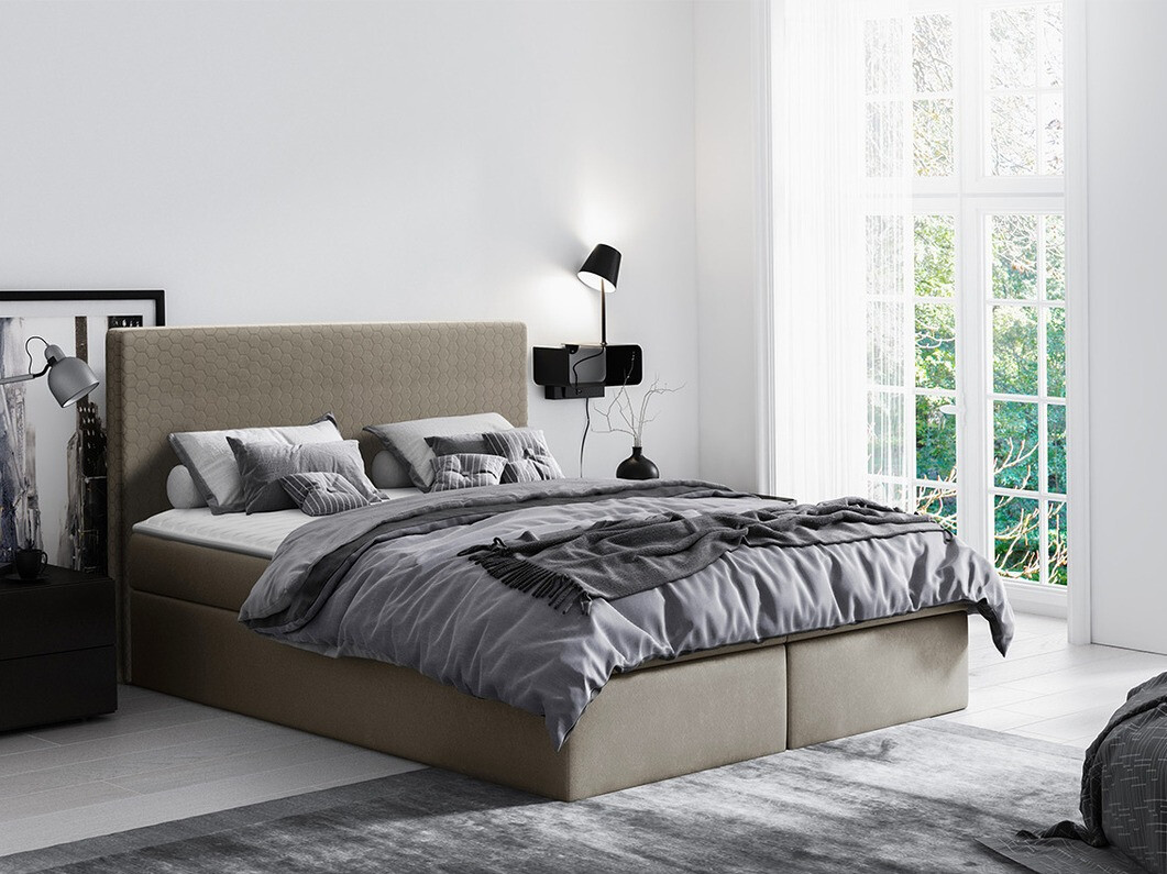 Continental bed Baltimore 126 (Velluto 3)