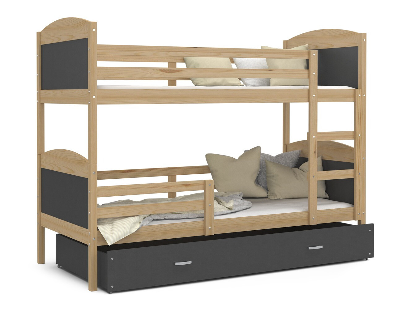 Bunk bed Aurora 102 (Grey)
