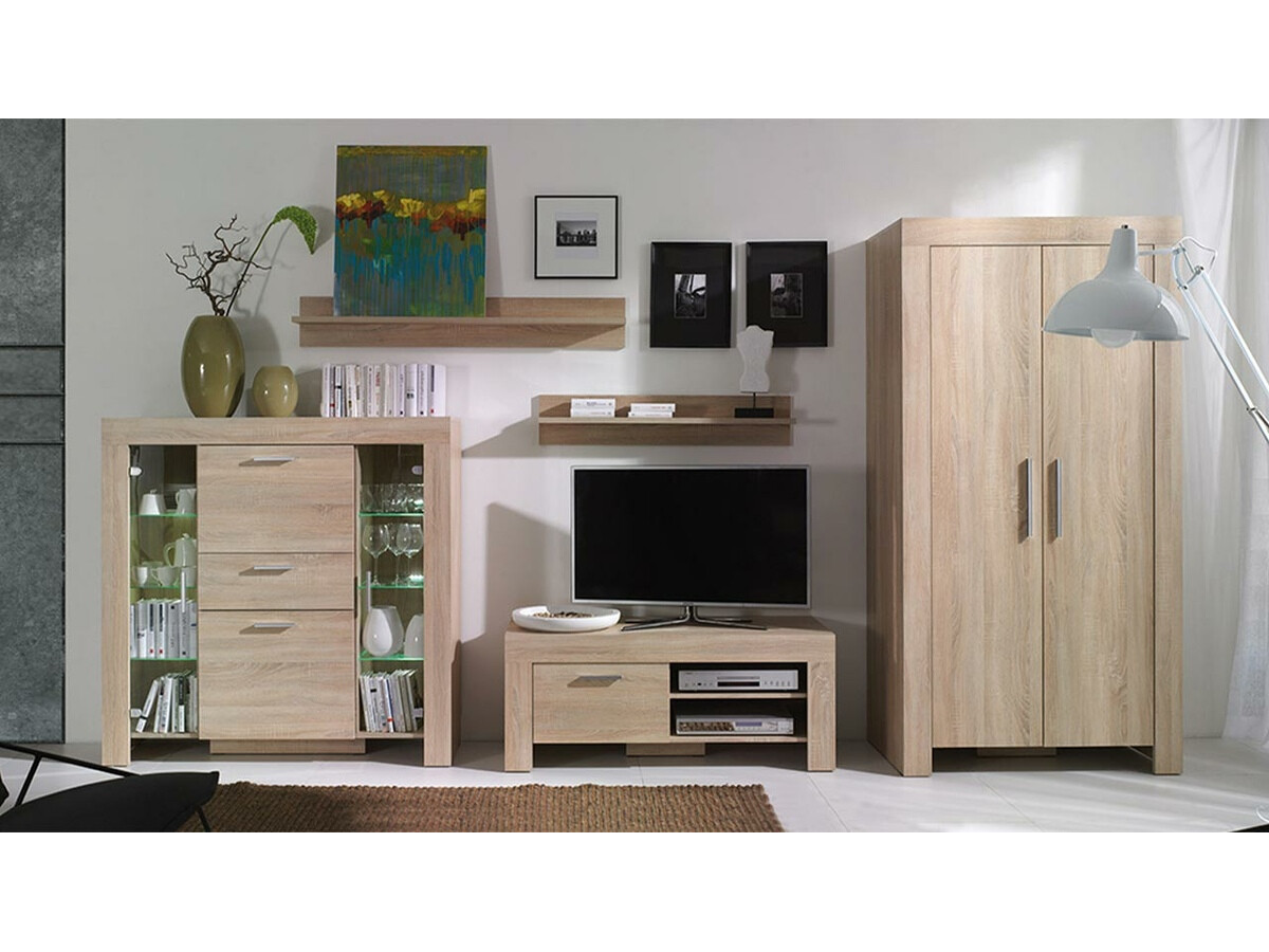 Wardrobe Melfeli 100 (Sonoma oak)