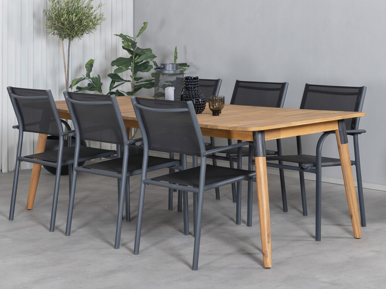 Table and chairs set Dallas 2876